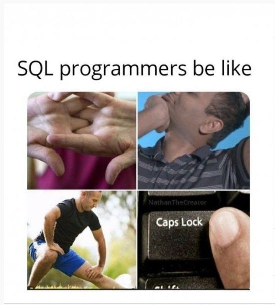 SQL development in a nutshell