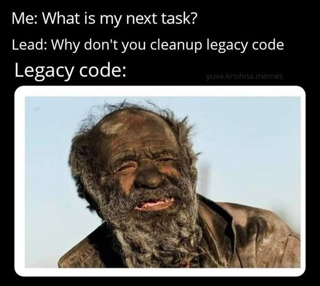 Cleaning up legacy code