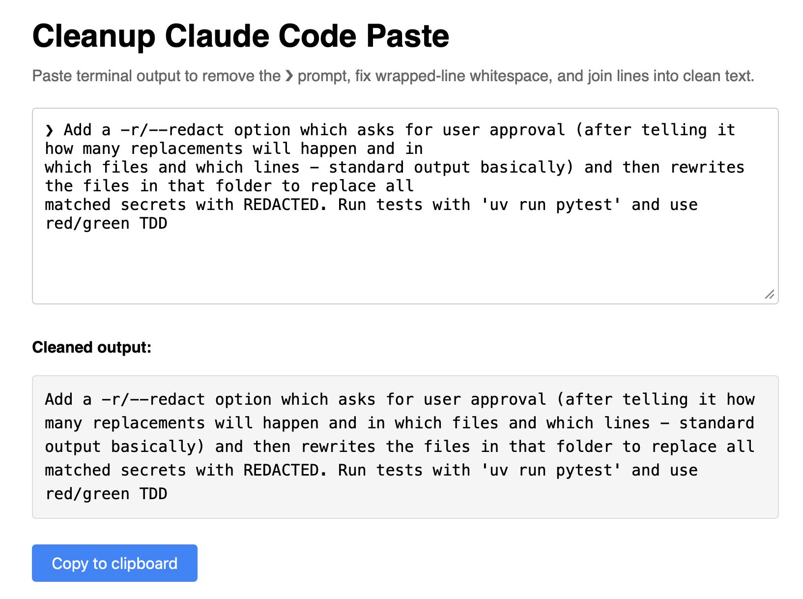 Documentation and stats cleanup