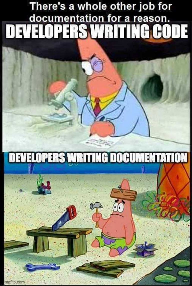 Documentation vs Code