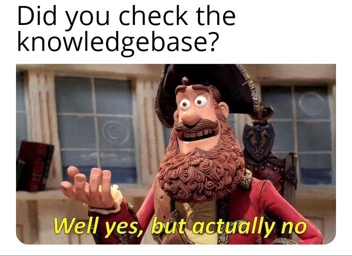 Knowledge base check
