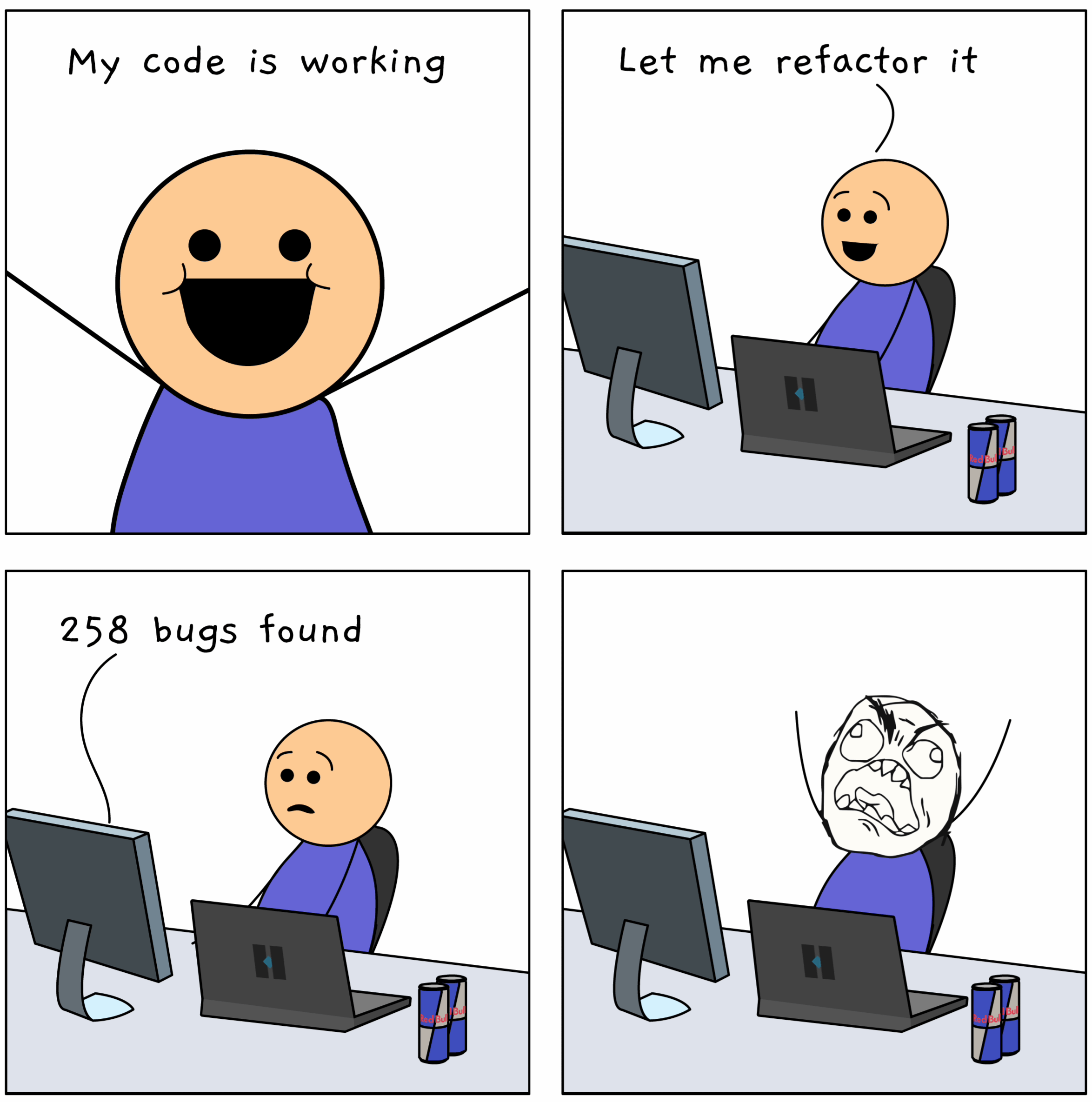 Refactoring fixing bugs