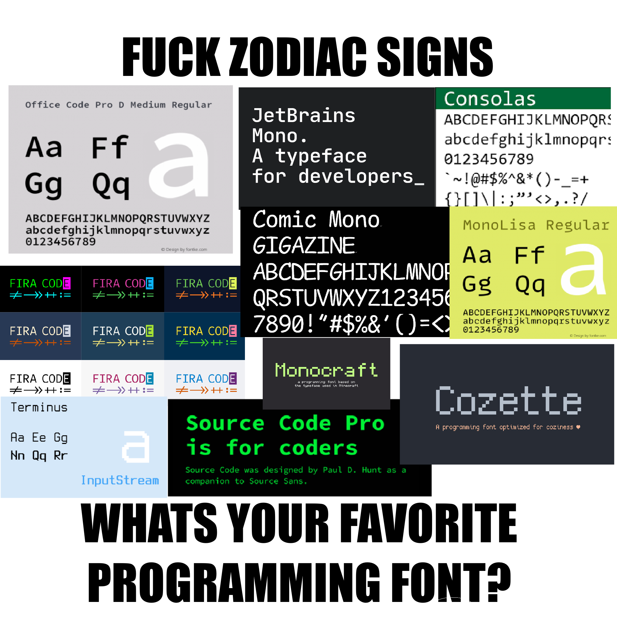 Custom typography