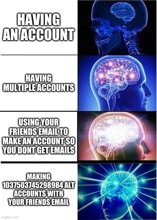 Managing multiple accounts