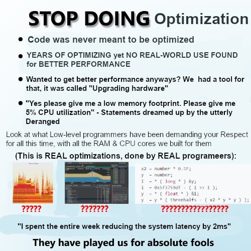 Performance optimization