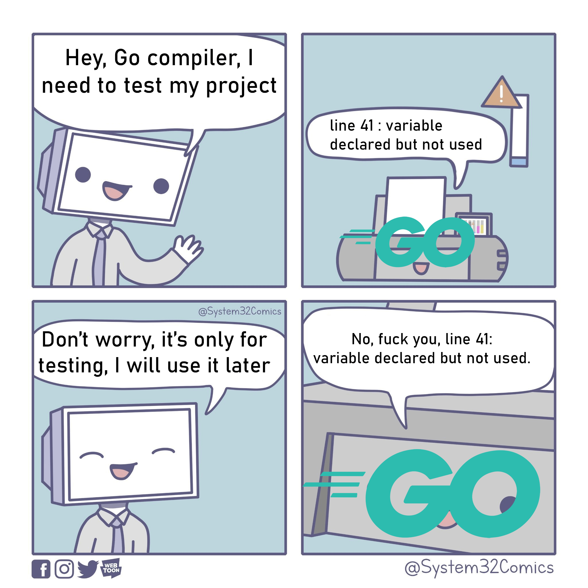 Go compilation fixed