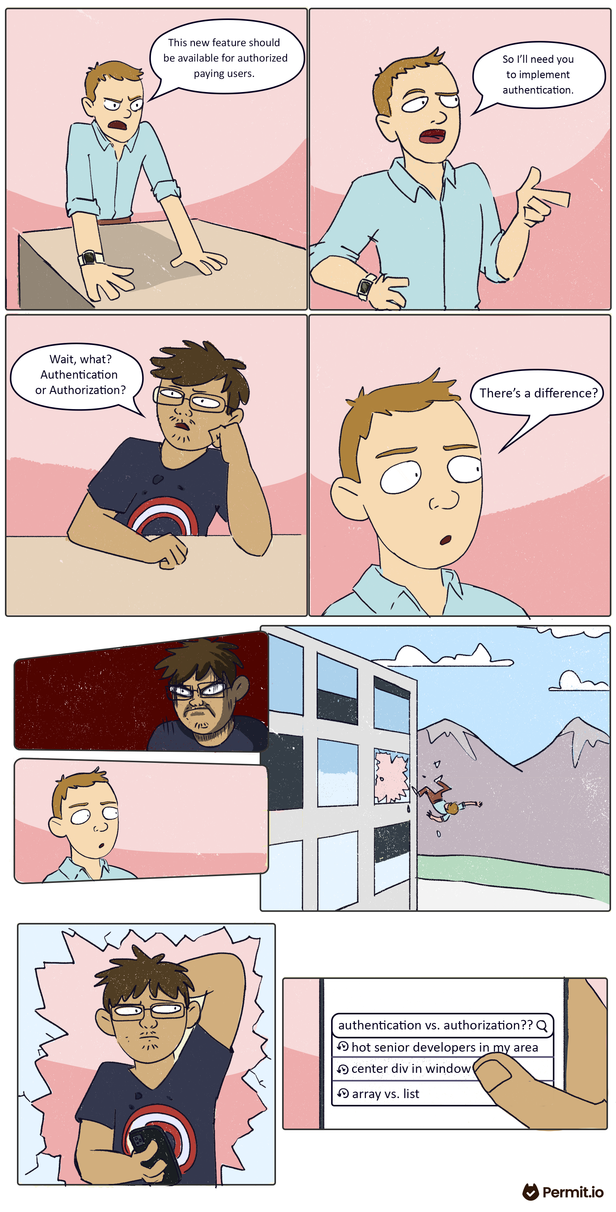 Authentication struggle