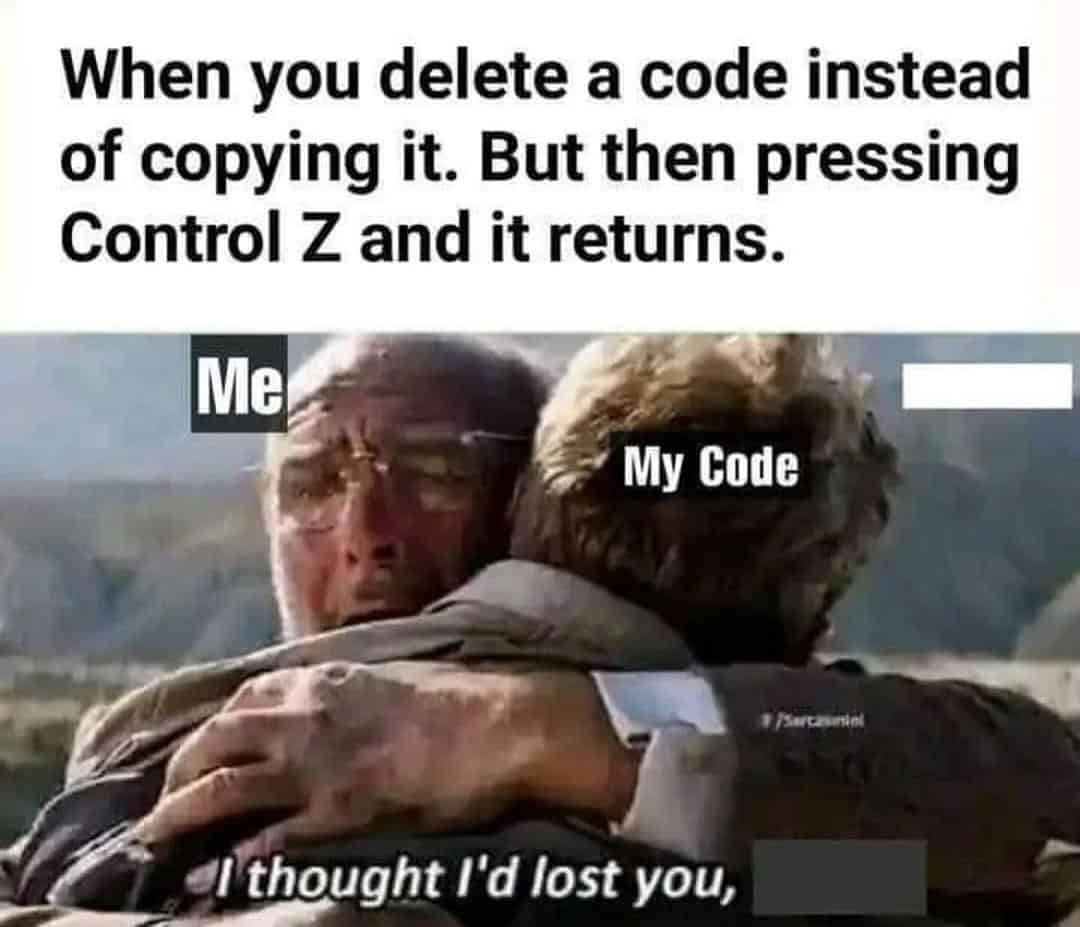 undoing changes