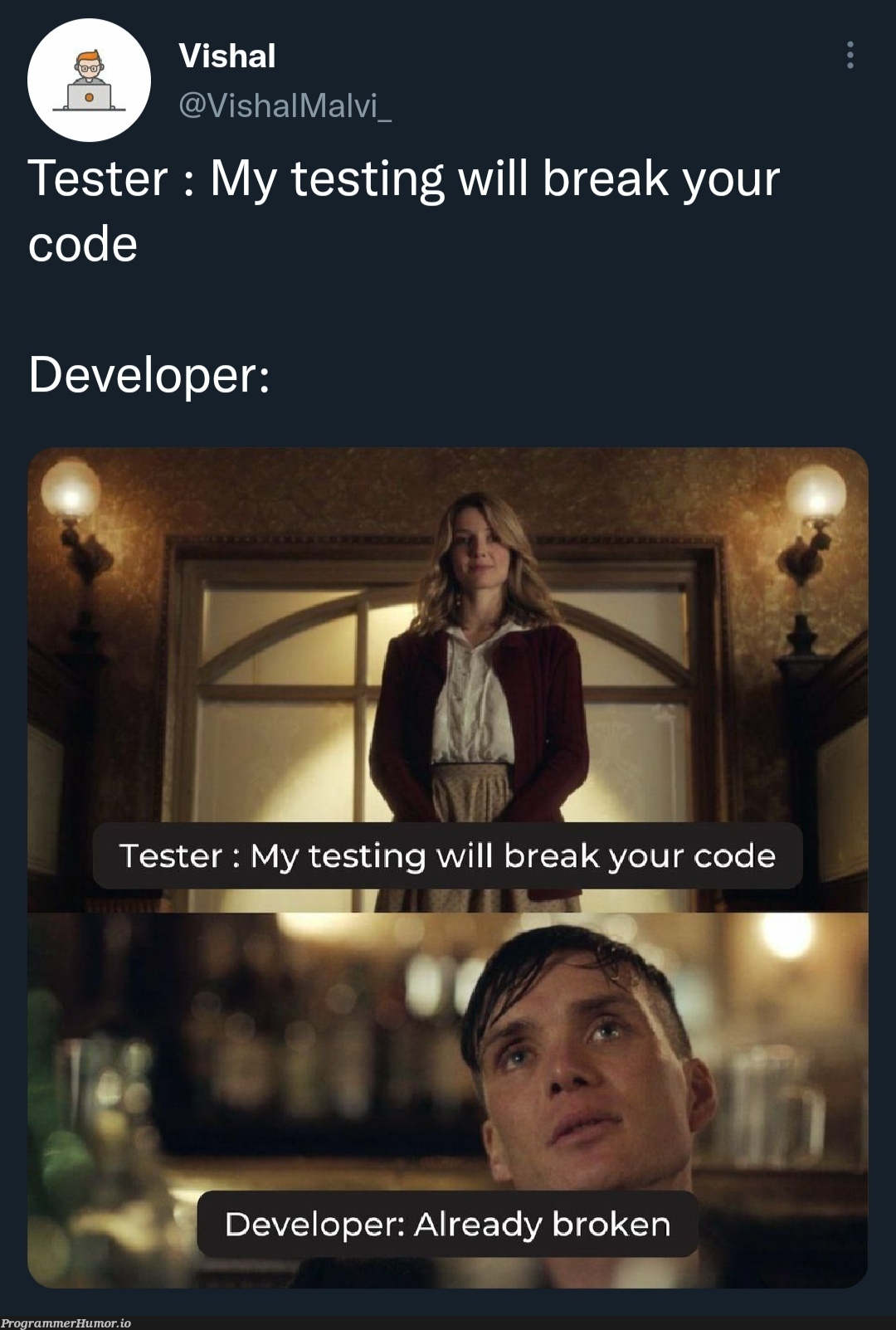 Already broken