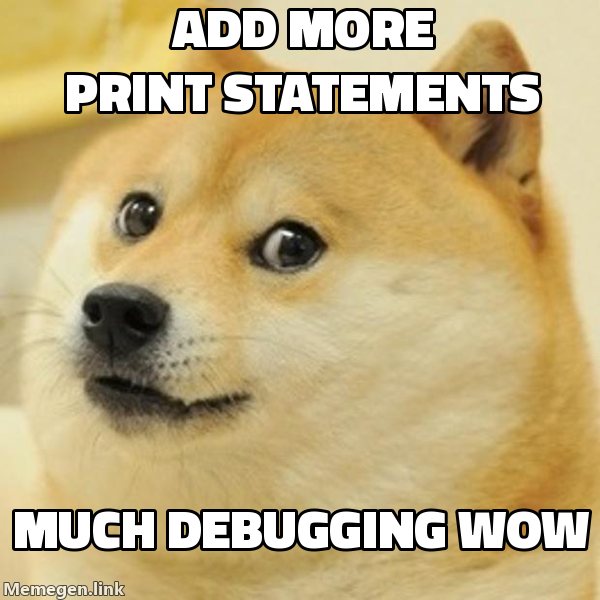 Must debug