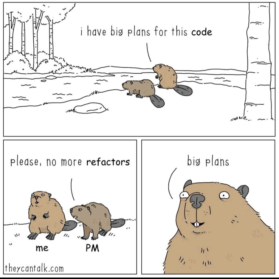 Refactoring plans