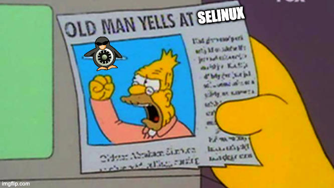 SELinux denied