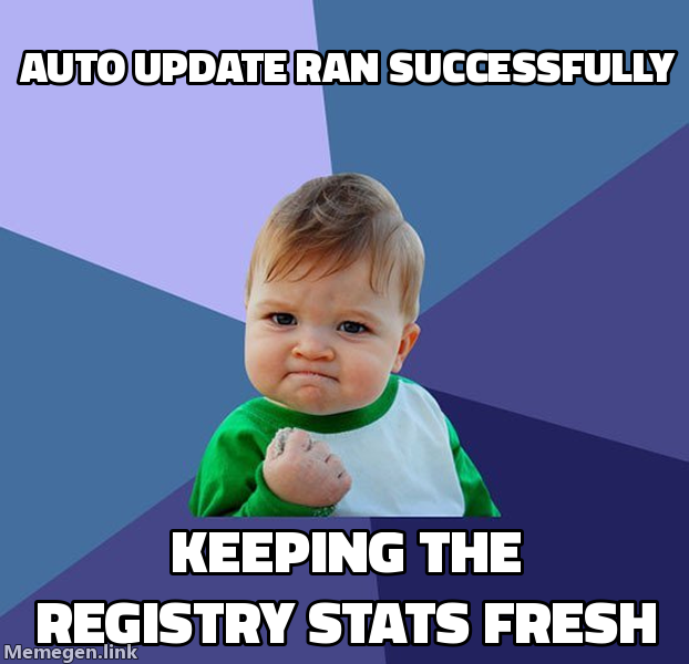 Auto-update ran successfully