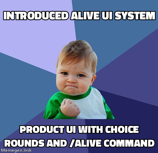 Introduced Alive UI system