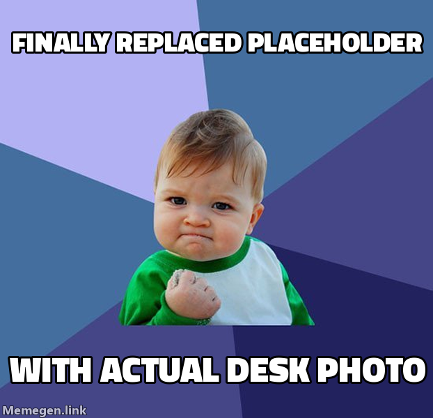 Finally replaced placeholder