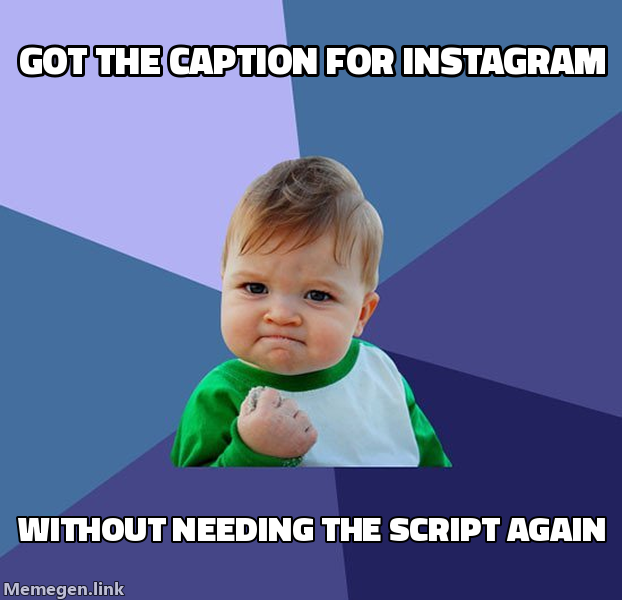 Success!
