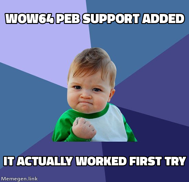 It actually worked first try