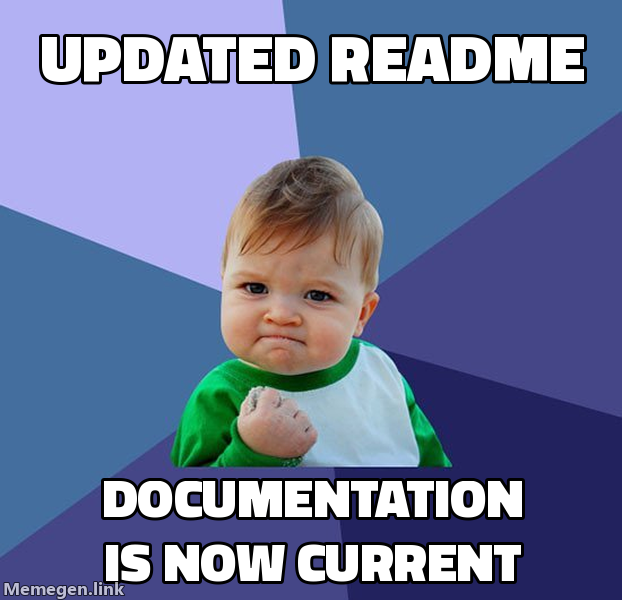 Updated README