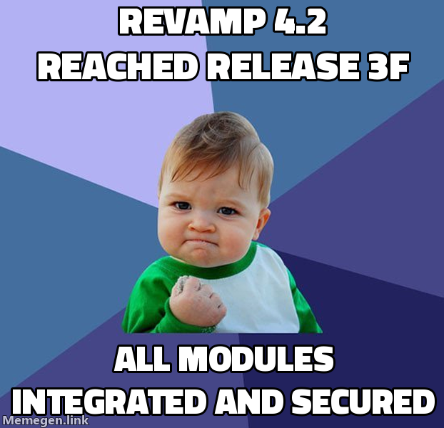 Revamp 4.2 Reached Release 3f